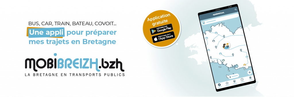 Organiser vos déplacements en Bretagne avec l'application mobile Mobibreizh